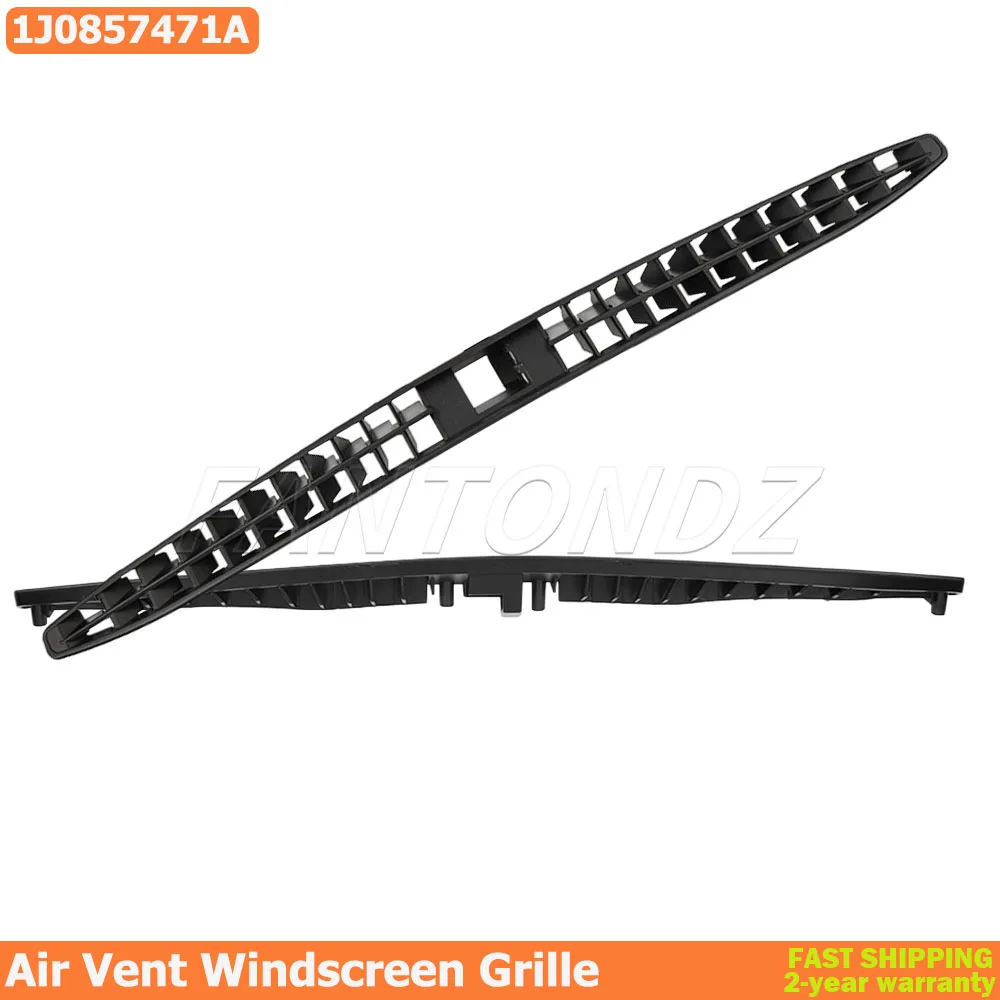 For VW Jetta MK4 Saloon MK1 1998-2005 Black Central Console Dashboard AC Air Vent Grille 1J0857471A Air Vent Windscreen Grille