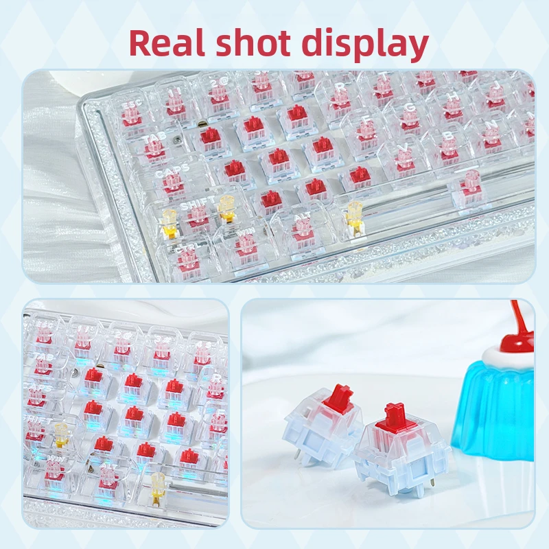 Apple Switch 35g Linear Pre-Lubed 5 Pins HotSwap PA12 Stem Kailh Switches For Mx Mechanical Keyboard 기계식 키보드 축 view 4