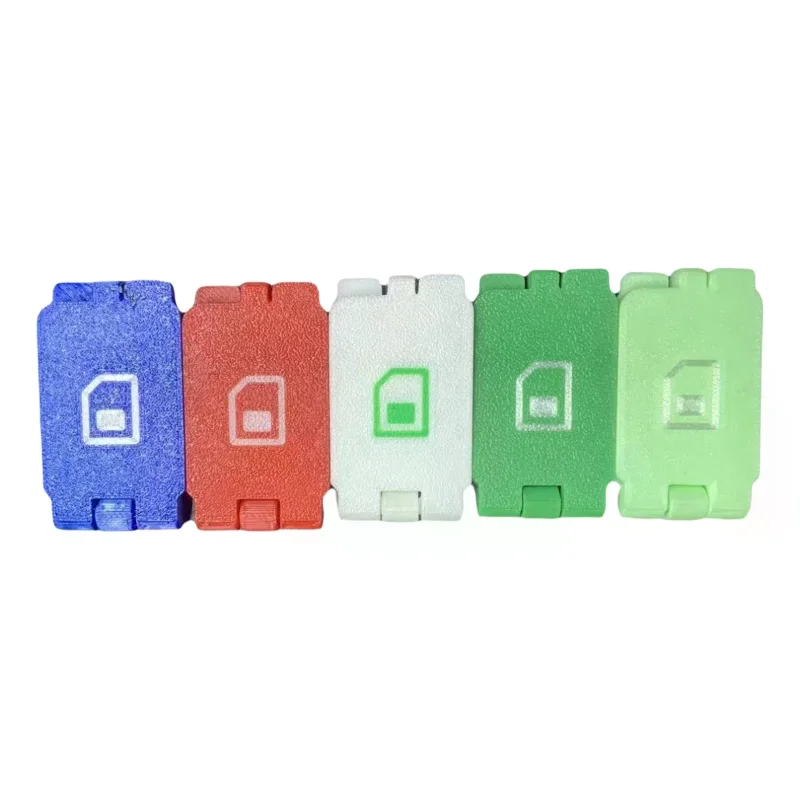 Rugged Memory Card Storage Box - 3D Printed Shockproof Case for Cards, Durable Travel Organizer for Camera Accessories
