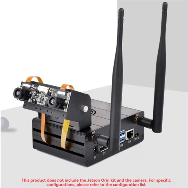 

Portable Camera Stands For Jetson Orin Nano NX Aluminum Enclosure Kit Heat Dissipation Fan Fit For Jetson Orin Nano NX