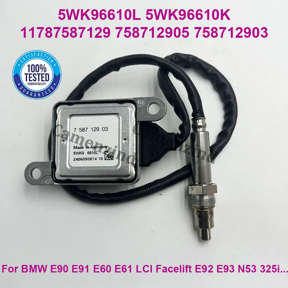 

High quality New 5WK96610L 758712903 11787587129 NOX Sensor for BMW E-Series E90 E91 E60 E61 E63 E64 325i 330i 525i 530i 630i