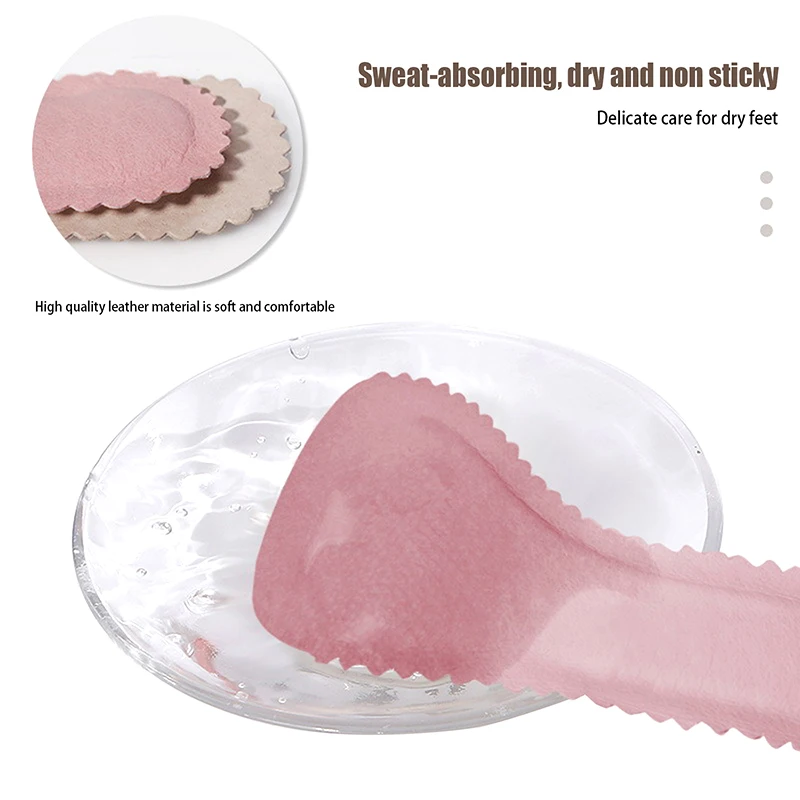 여성용 자체 접착 미끄럼 방지 샌들 깔창, 통기성 하이힐 신발 패드, 부드러운 쿠션 밑창 스티커, 교정 삽입물