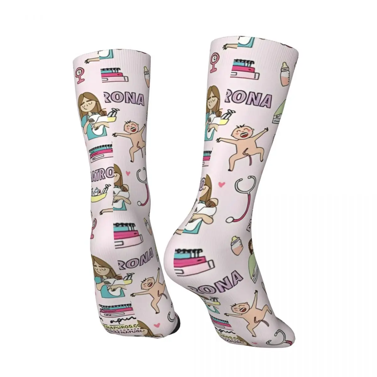 Medias obstétricas calcetines de hombre calcetines casuales de alta calidad otoño correr deportes antideslizantes calcetines personalizados regalo