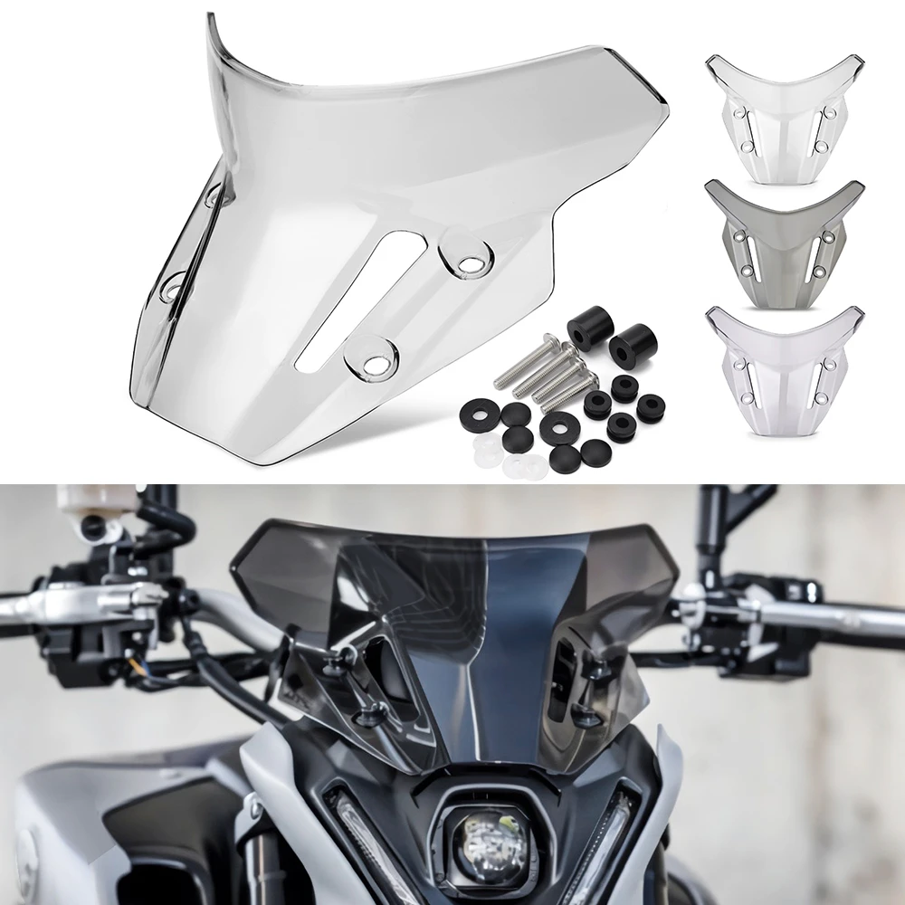 For Yamaha MT09 MT 09 MT-09 2021 2022 2023 Motorcycle Accessories Windscreen Windshield Deflector Fairing