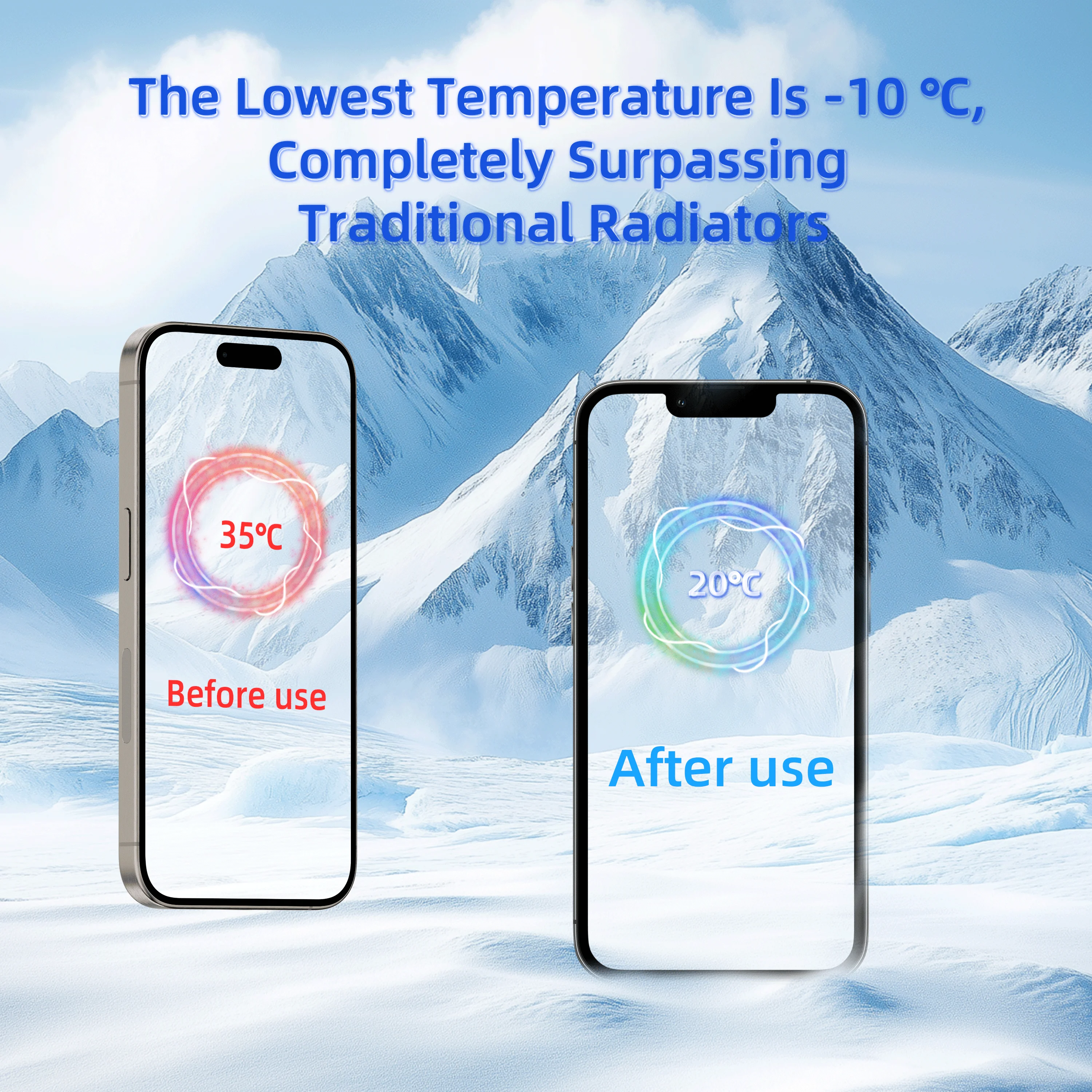 TEC Cooler For Ipad And Phone LED Display Radiator Semiconductor Magnetic Back clip-on Active Cooler Thermoelectric