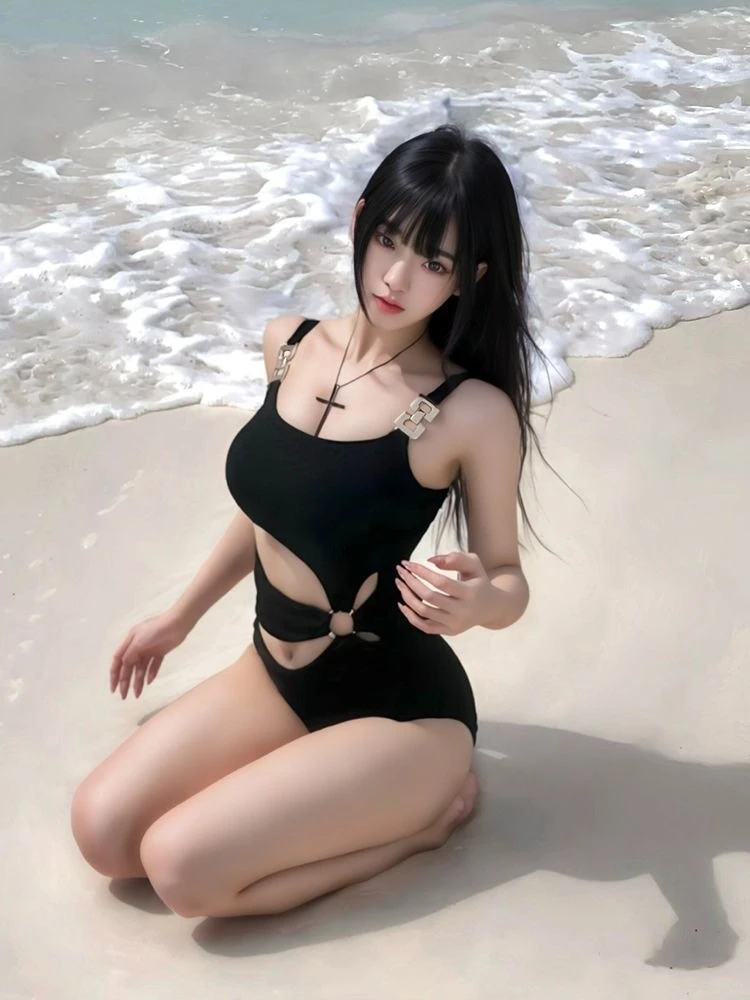 Sexy Cutout Monokini Women 2026 Fashion Hollow Out Design Beach Vacation Swimsuit Chic Spa Resort Wear Summer Bathing Suit view 6