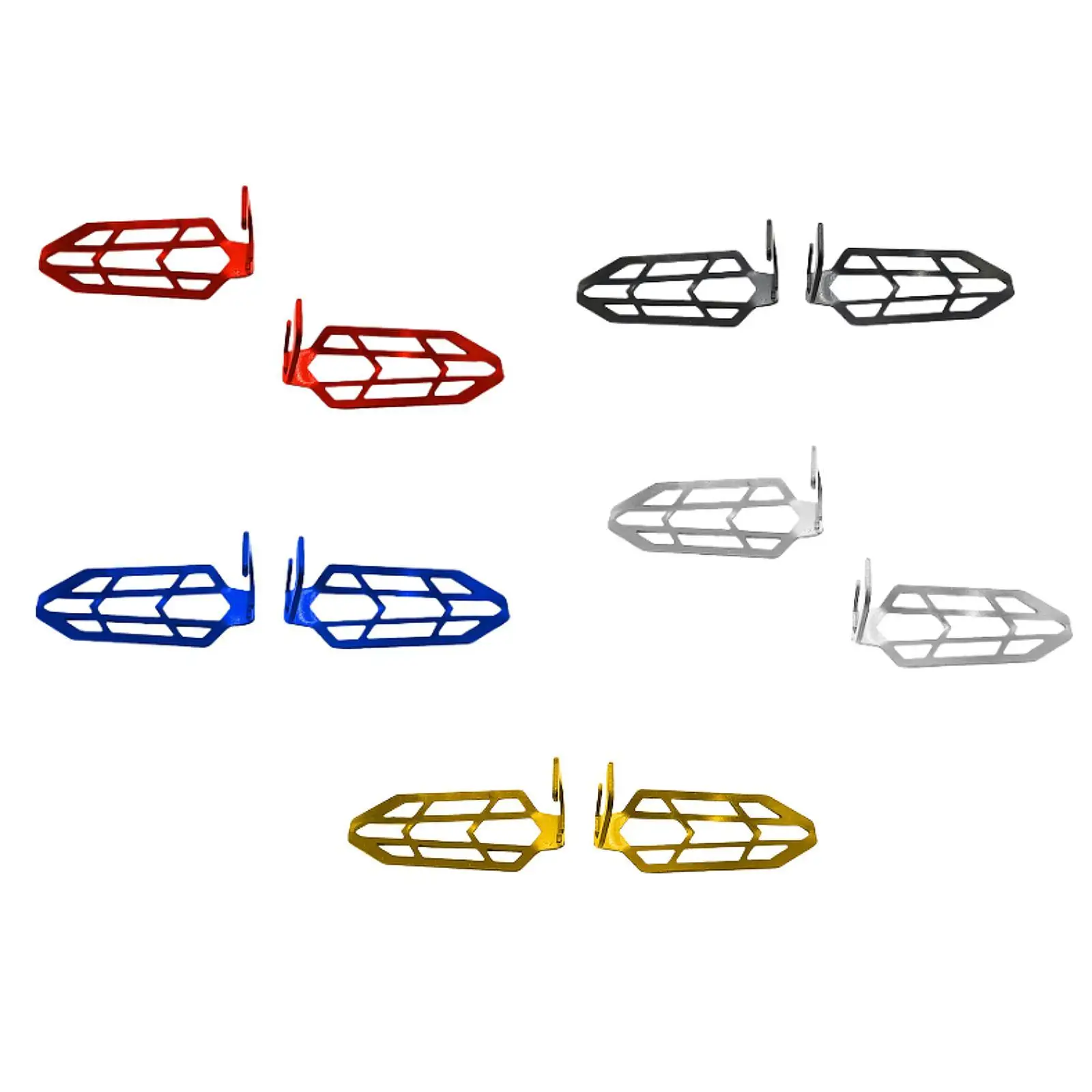 2 قطعة دراجة نارية بدوره إشارات ضوء درع ملحق لهوندا Adv 160 #2