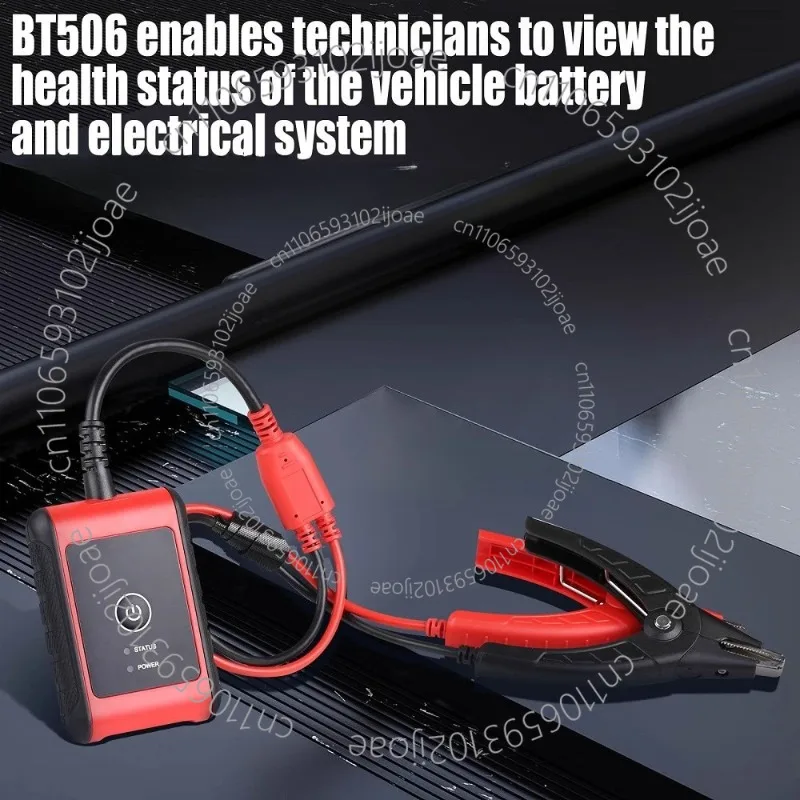 

BT506 Automotive Battery Tester Vehicle Starting & Charging System Analyzer Tool for Car Maintenance