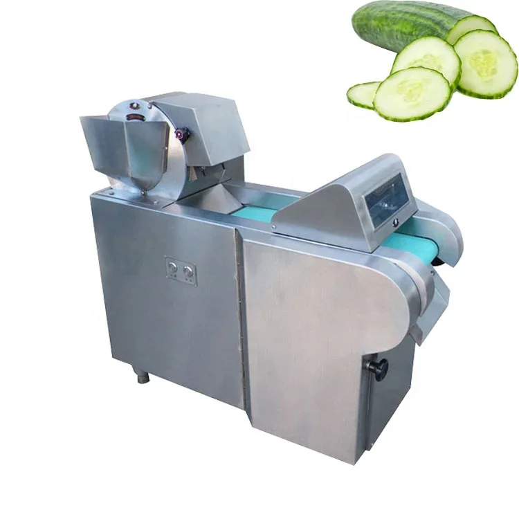 500kg/h Single-head Vegetable Potato Cutter Slicer to Make Crinkle French Fries Automatic Carrot Stick Cabbage Cutting Machine