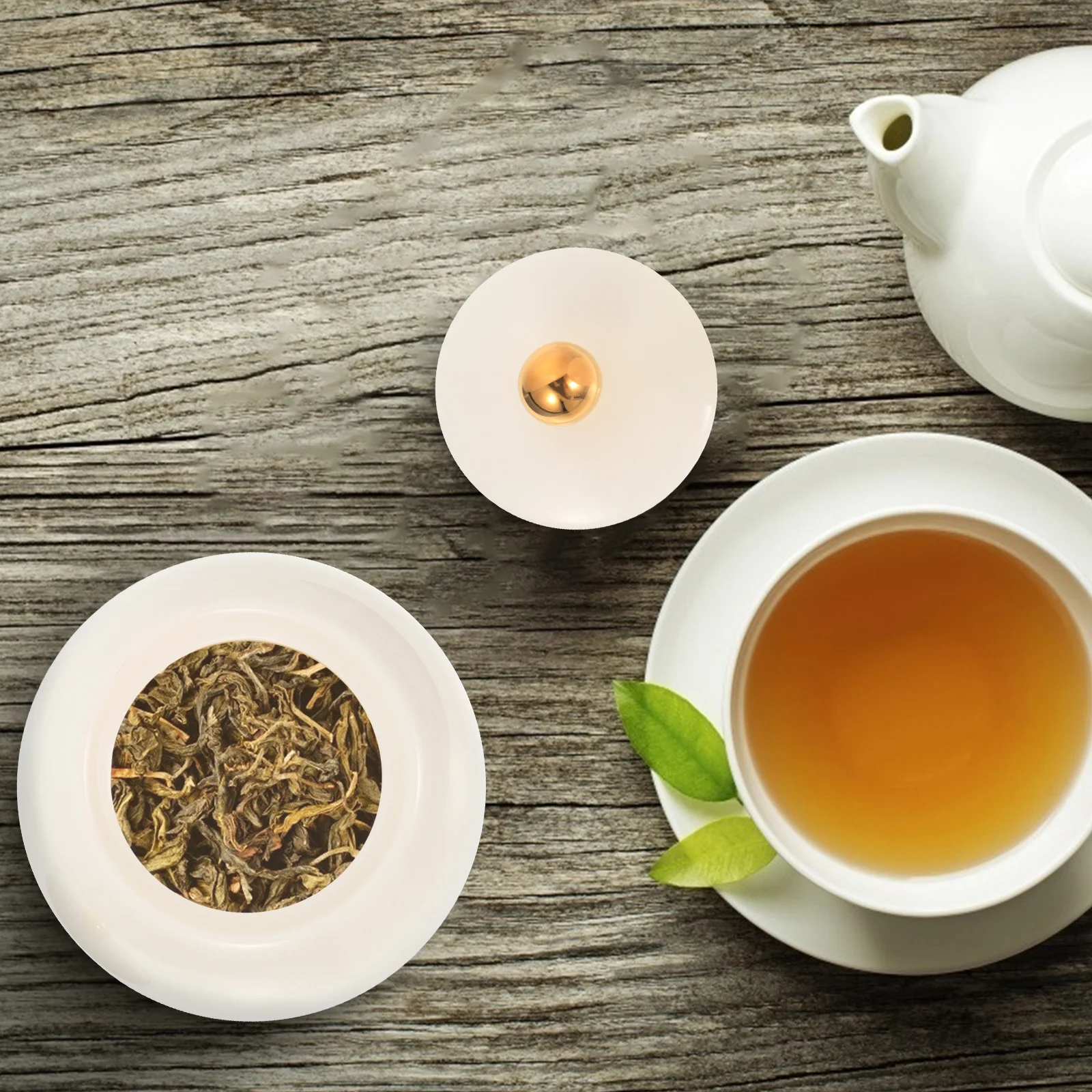 

Ceramic Jars with Lids Loose Tea Canister Container Containers for Storage Food