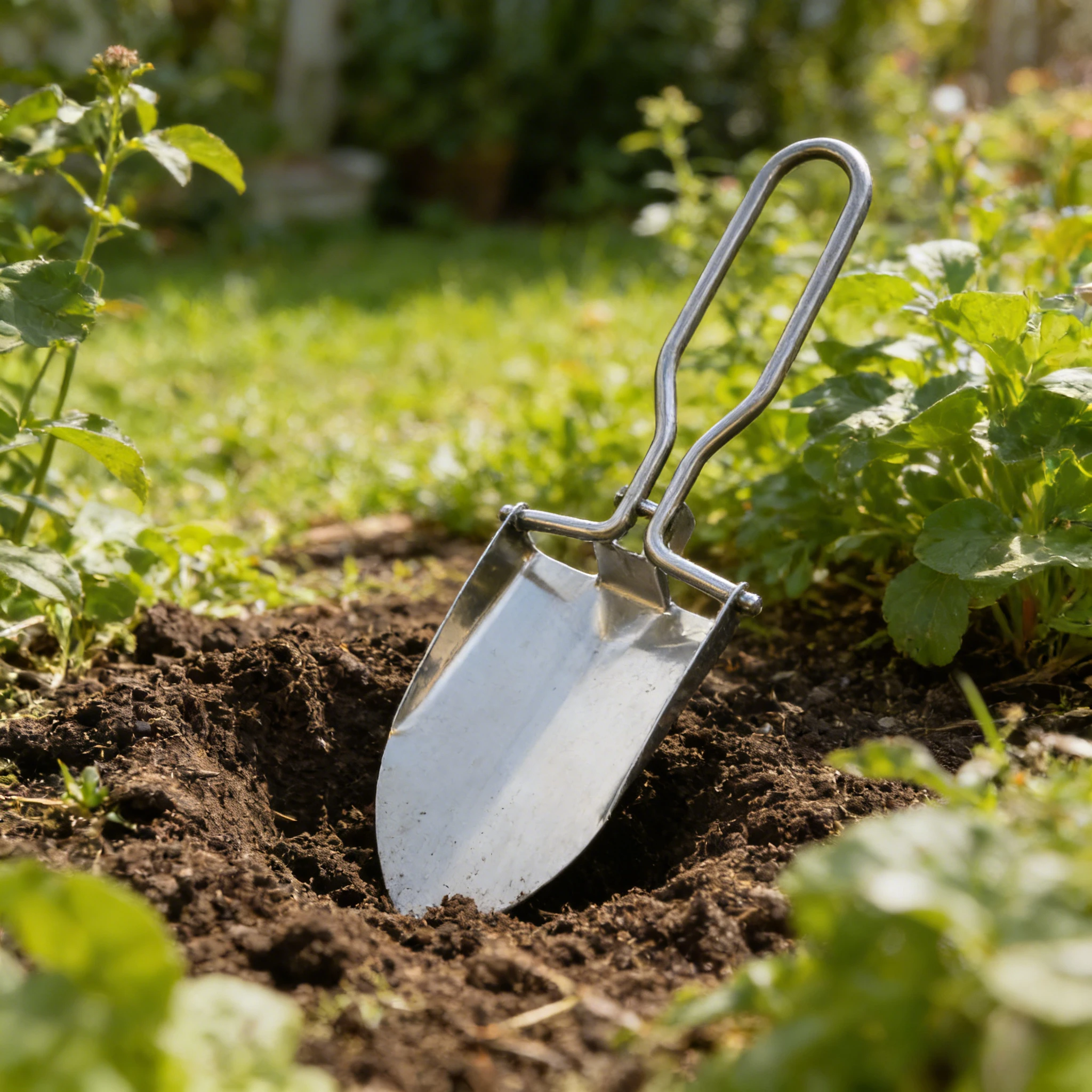 Garden Tool Set Aluminum Alloy Wide Shovel Hand Tilling Rake Digging Weeding Tool Plant Hand Tool