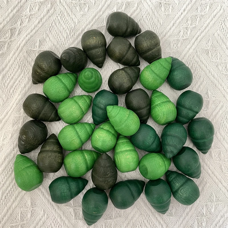 Montessori Mandala Blokken Losse Onderdelen Baby Pretend Play Scènes Speelgoed Kleur Sorteren Tellen Educatief Houten Speelgoed Voor Kinderen