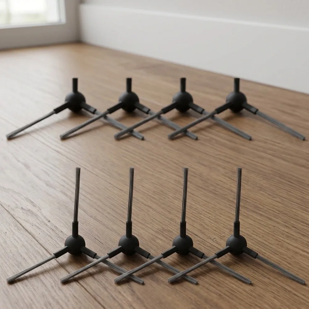 Replacement Side Brushes Compatible with For CONGA M20 Robot Vacuum by - 8 Pieces for Thorough Dust and Debris Removal