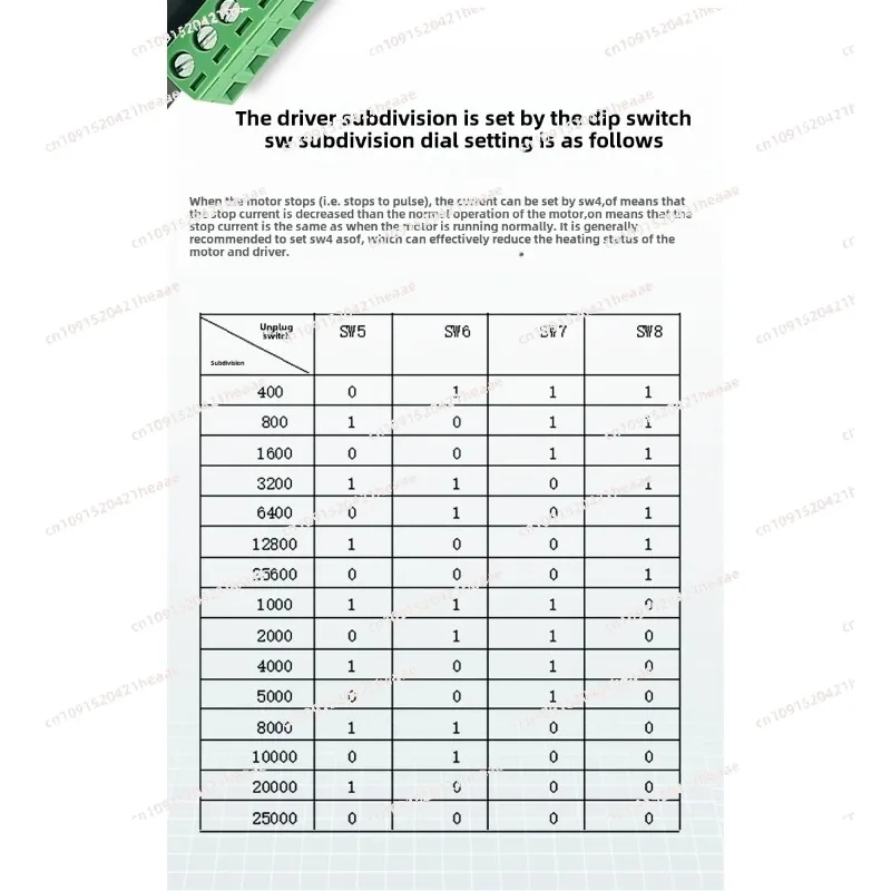 suitable for  2DM542C 57 digital power controller suitable for 24V to 36VDC, 4.2A 57/86 power supply