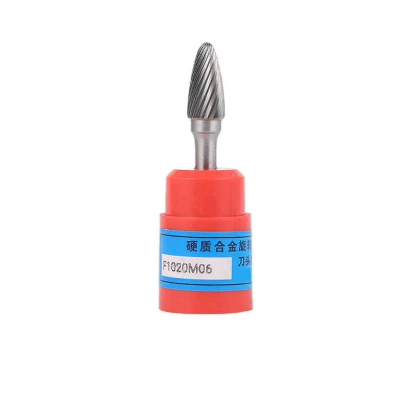 Conical Alloy Hard Metal Grinding Head 1pcs Wood Carving Tungsten Steel Rotary Boring Cutter