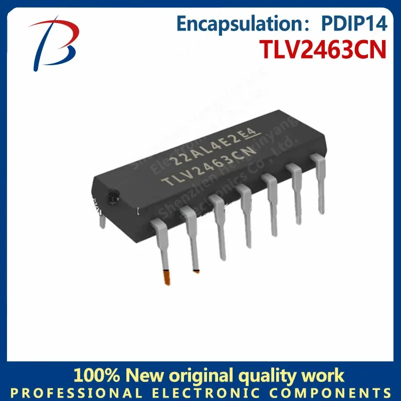 1PCS TLV2463CN operational amplifier chip package PDIP14 BHT in stock