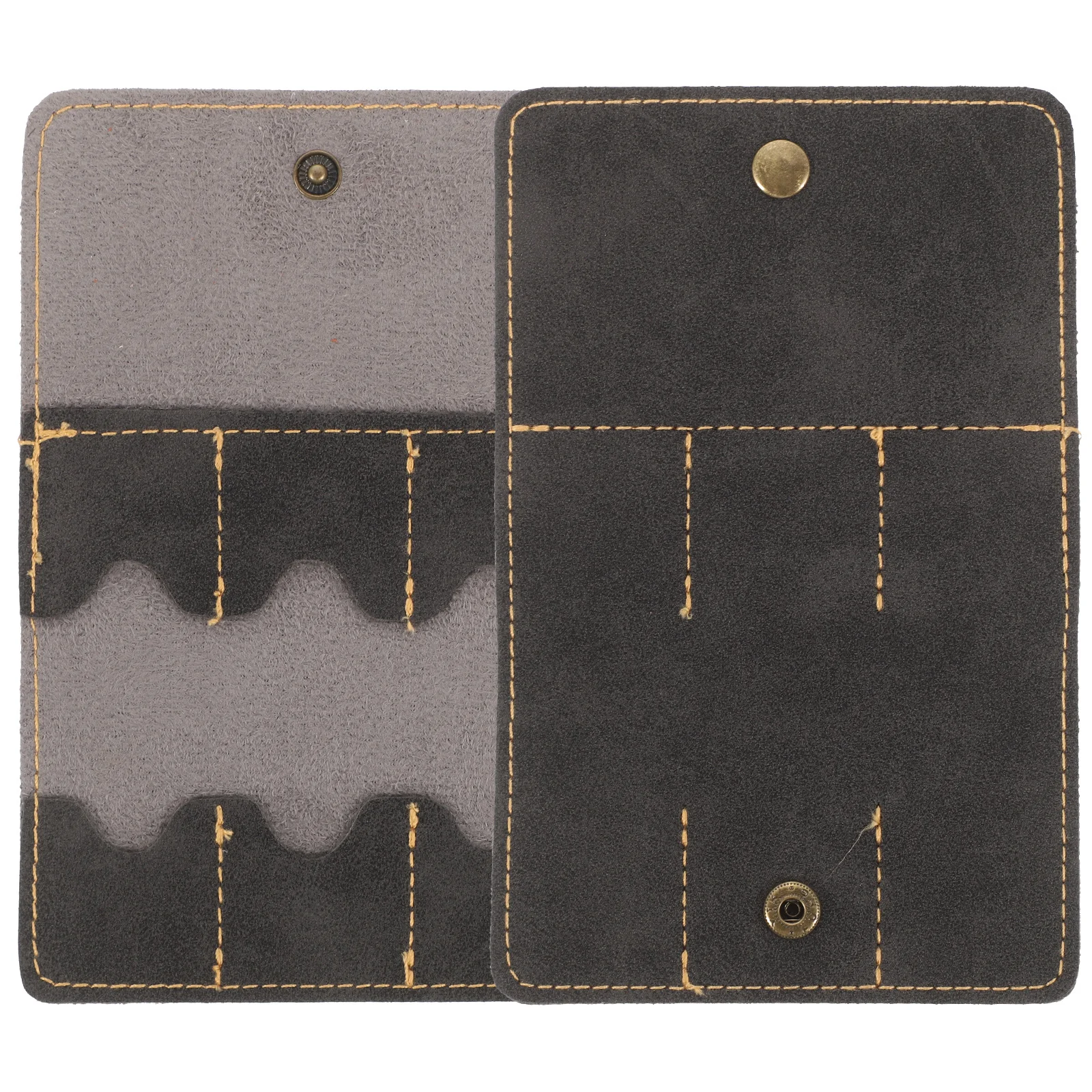 Bolsa de almacenamiento de púas de guitarra, soporte de PU duradero, estuche portátil para púas de guitarra para bajo eléctrico acústico, 2 uds.