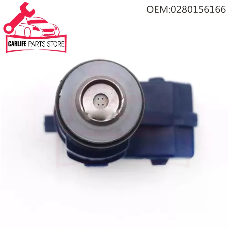 0280156166 Auto Fuel Injector Nozzle Car Accessories For Mitsubishi Colt Eclipse Galant Lancer Outlander For BYD F3 Zotye 5008