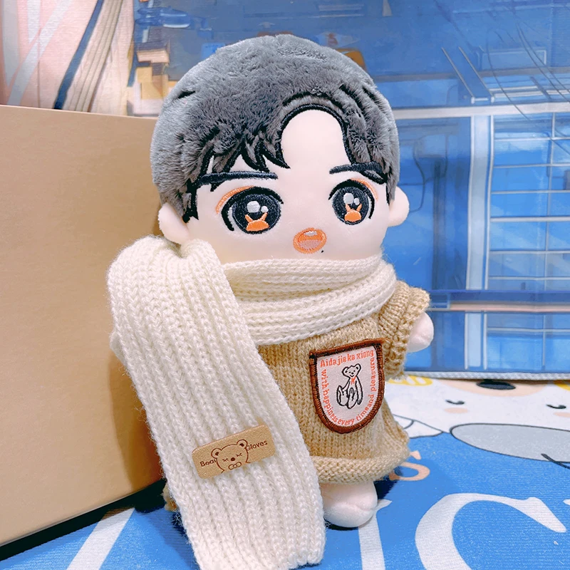 In Stock BJYX Xiao Zhan Grandmaster of Demonic Cultivation 20cm Cotton Stuffed Dolls Change Clothes Toy Pillows Cusions Gifts