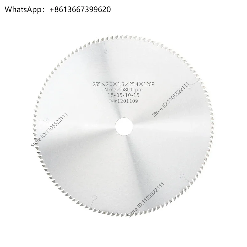 Solid wood acrylic saw blade, bamboo chopsticks, toothpick, solid wood photo frame, ultra-thin alloy saw blade cutting 120 teeth