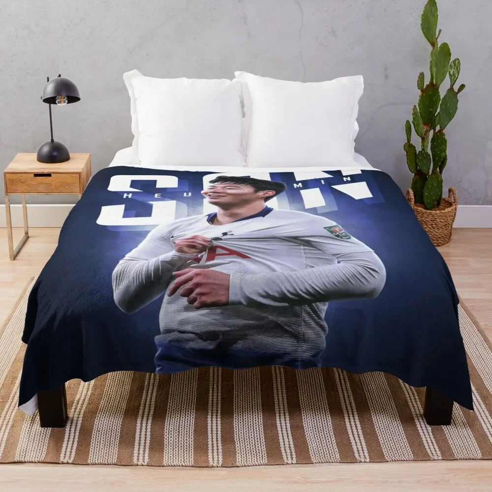 Son Heung-min #89 Throw Blanket Decoratives Bed covers Blankets