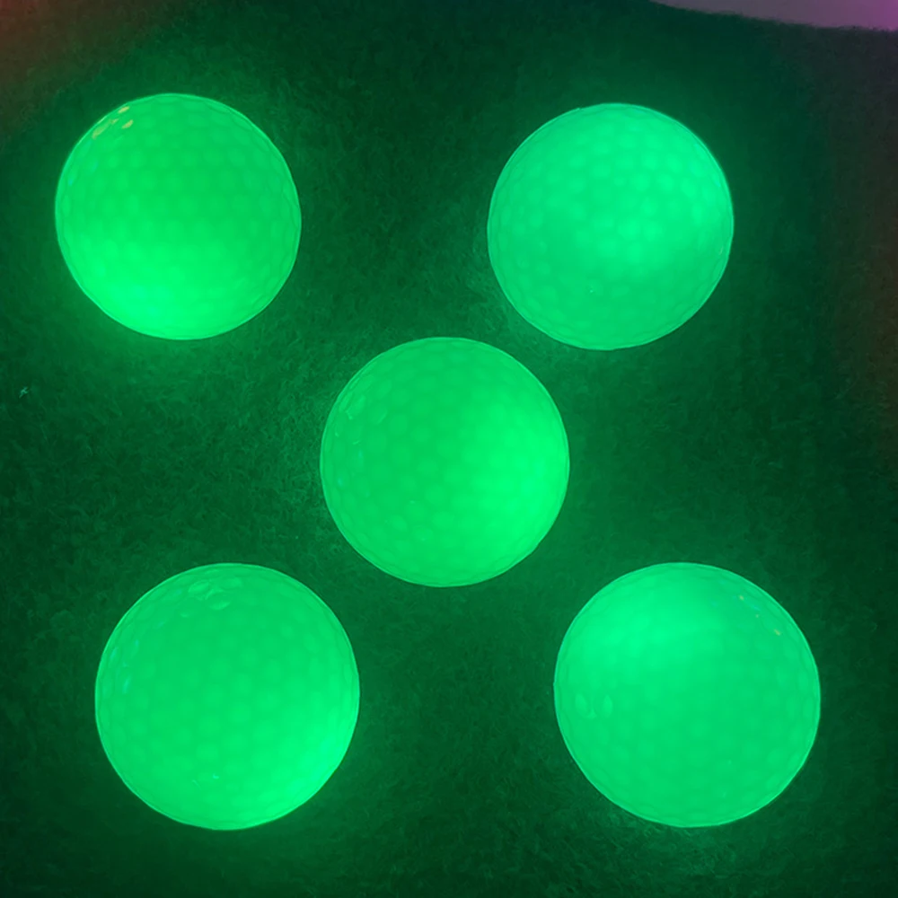 Glow Golf Balls for Night Sports,Luminous Golf LED Ball Glowing in The Dark,Long Lasting Bright Luminous Balls