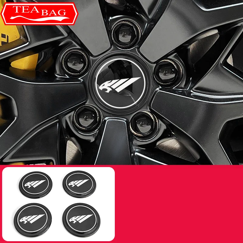 For Trumpchi GAC Empow R 2022-2024 Car Styling Wheel Hub Cover Patch Center Cover Label Wheel Hub Modification Auto Accessiories