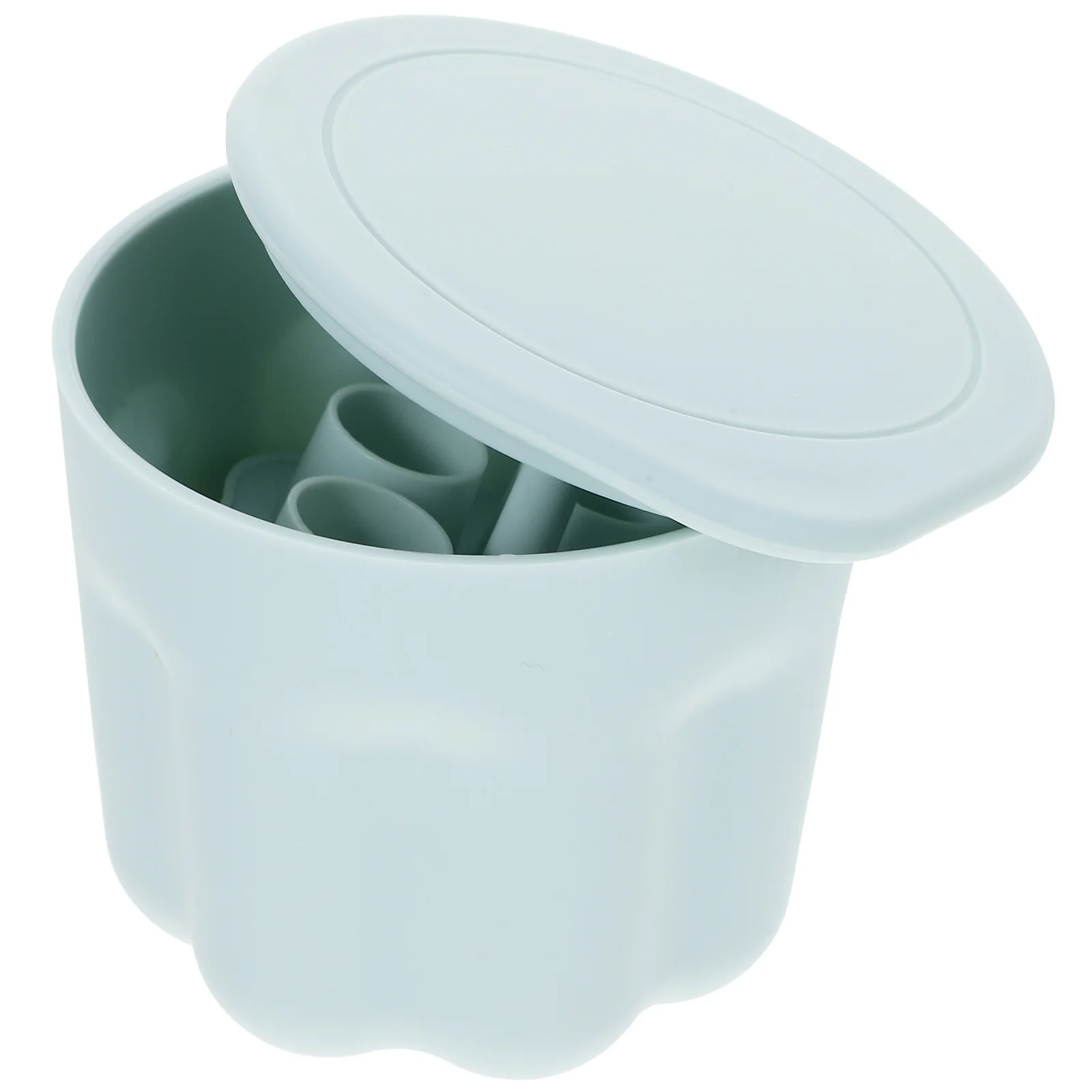 

Makeup Brush Drying Holder Compact Cleaning Box for Tools Space-Saving Brush Cleaner Mat with Comfortable Grip Fine