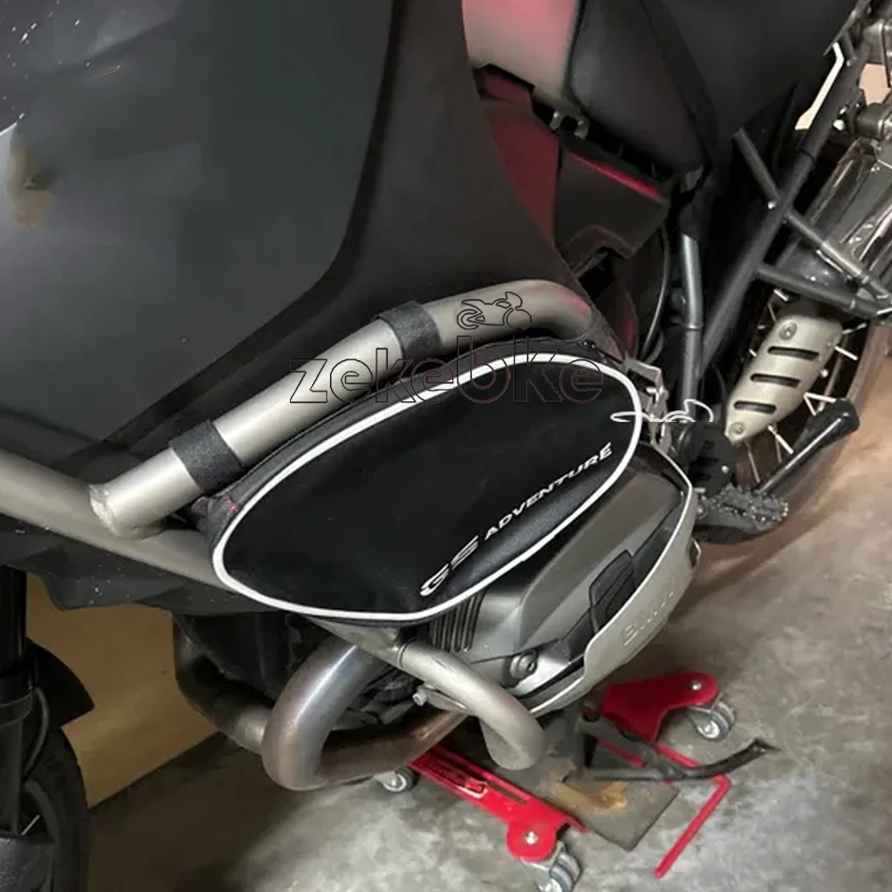 Bumper Frame Waterproof Bags 1 Pair Crash Bar Bag For BMW R1200GS R 1200 GS Adventure 2005~2012 2011 2006 2007 2008 2010 2009