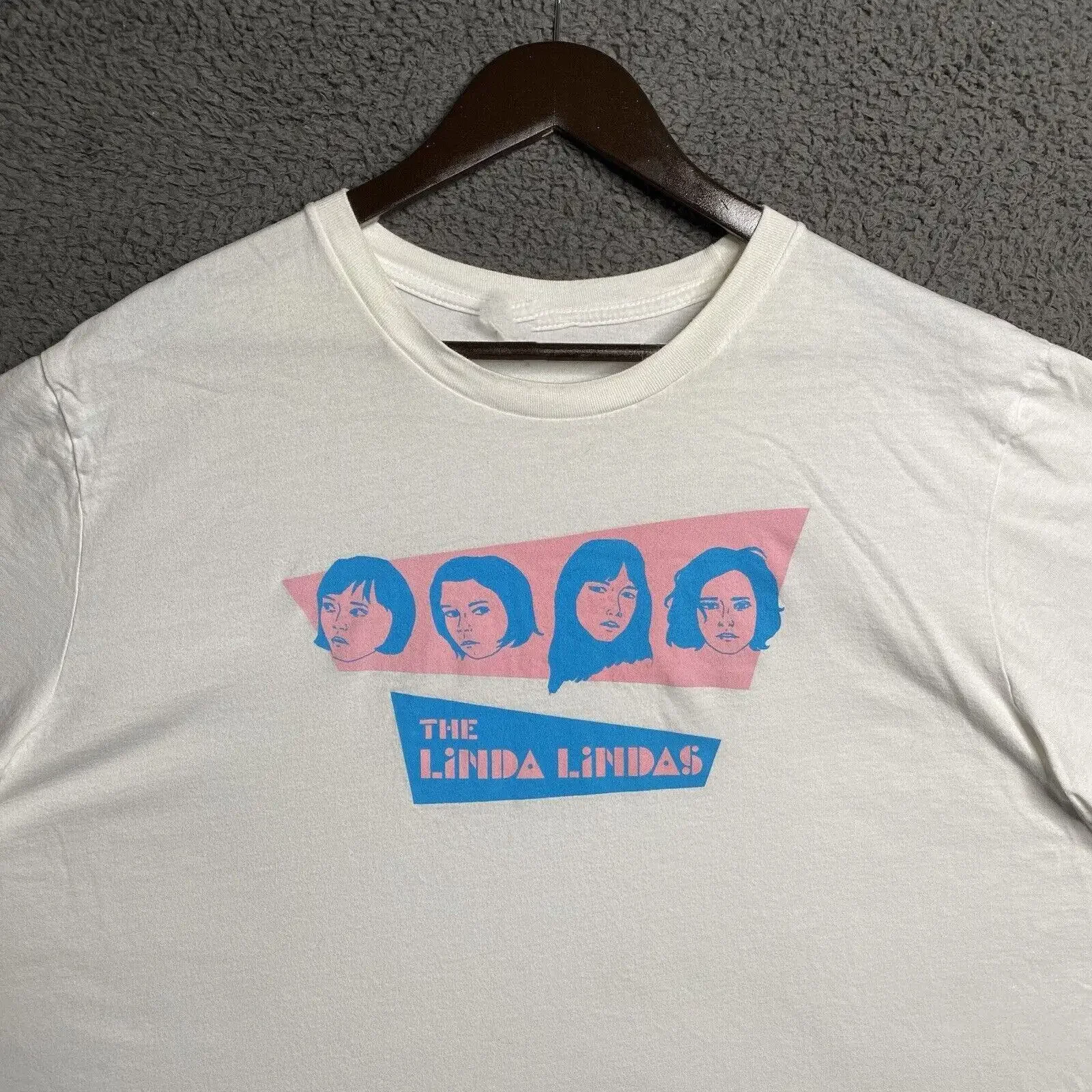 T shirt THE LINDA LINDAS Rock Band taglia dalla S alla 4XL per adulti vintage Washed Soft designer clothes Breathable Slightly