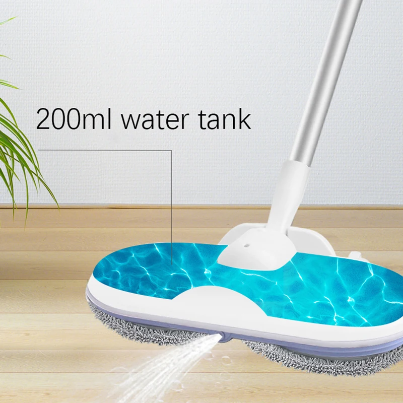 Máy Hút Bụi Không Dây Tầng Cây Lau Nhà Kèm Bình Xịt 200Ml Nước 2200MAh Pin 50 PHÚT Thời Gian Chạy Giặt Nước Lau Nhà bụi IDEACH