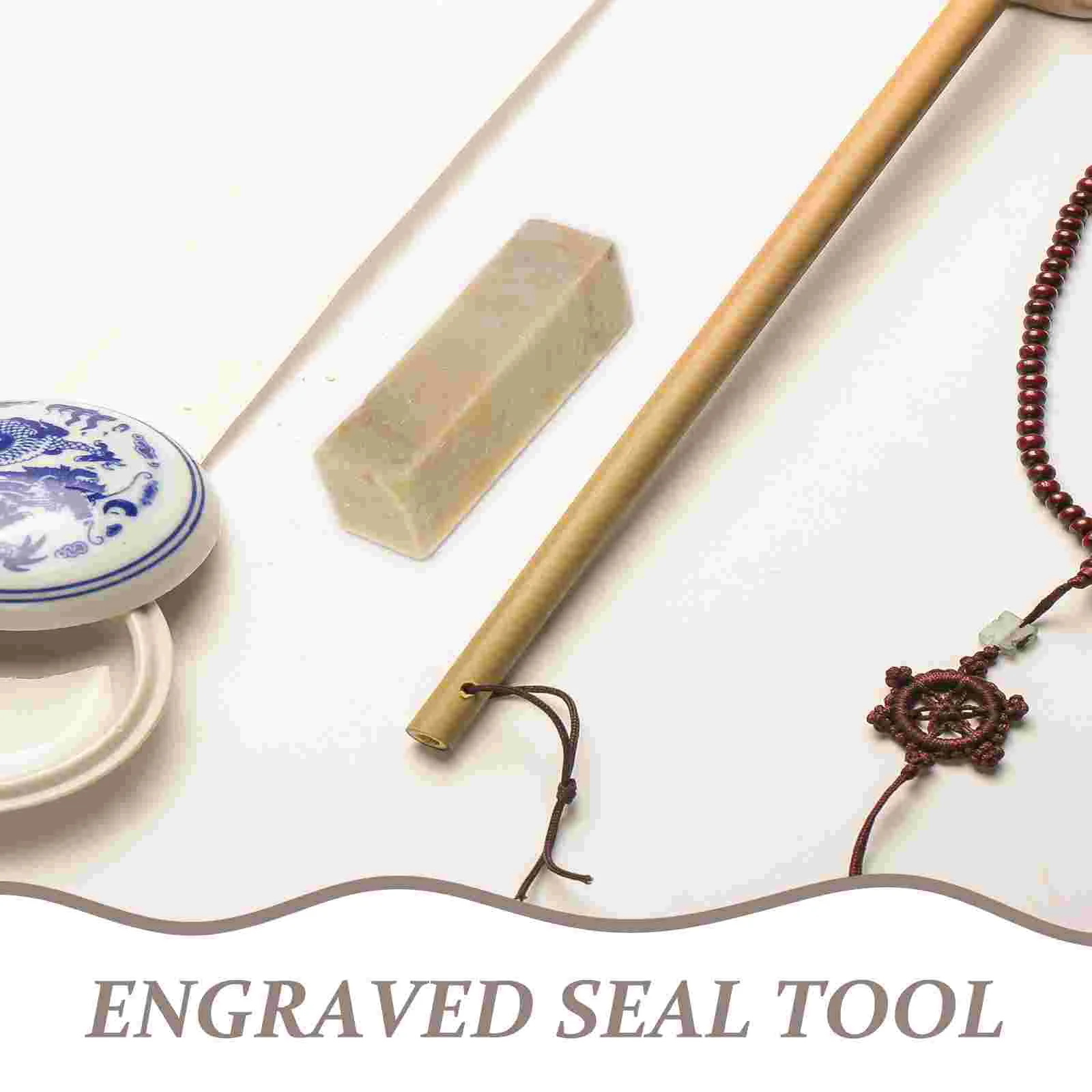 5 Pcs Chinese Painting Seals Handycraft Tool Shoushan Stone Calligraphy Engraved