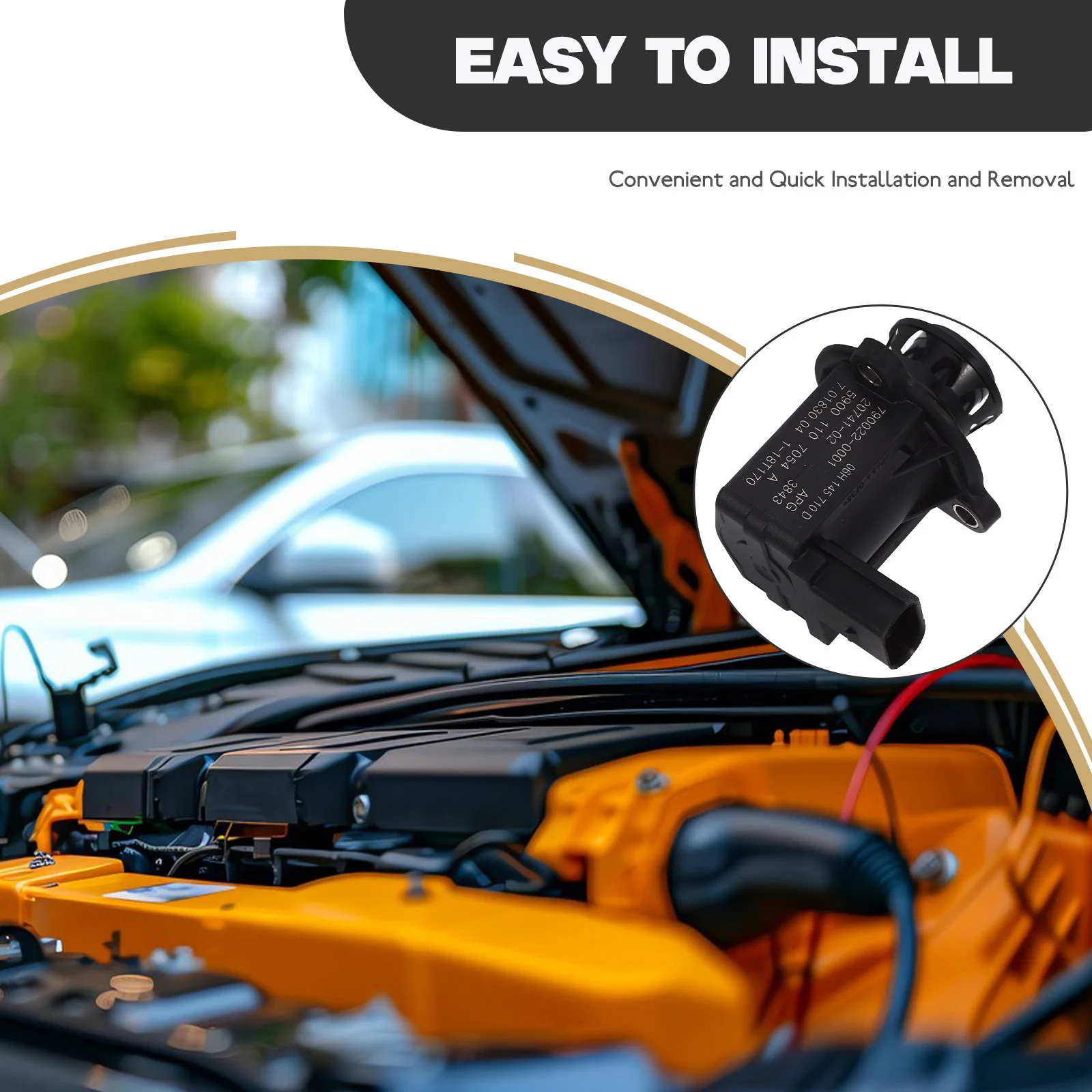 

Turbocharger Solenoid Diverter Bypass Cutoff Valve Solenoid Diverter Valve For Car Universal Engine Replacement