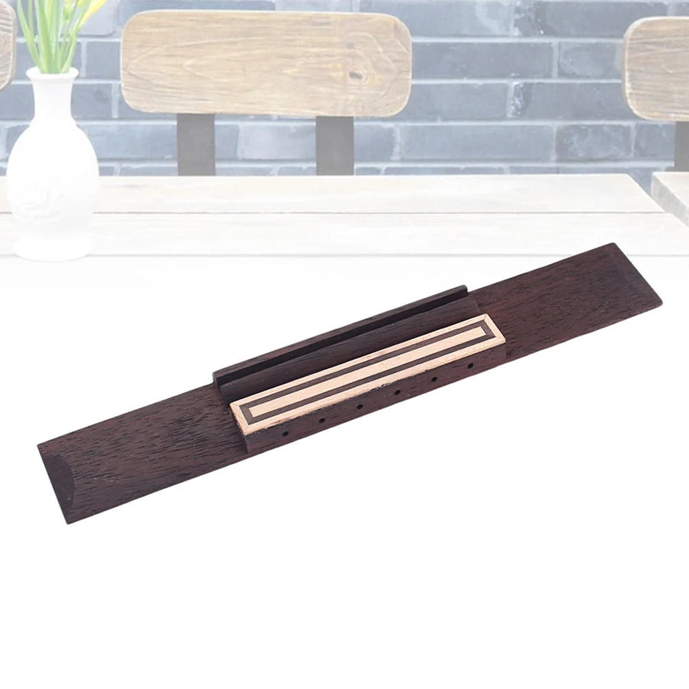 

Bridge Classical Guitar Ponticello and Maple Bamboo Inlay for Easier Playing