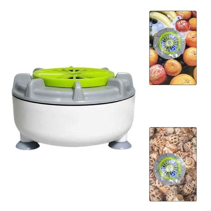 U1JE 휴대용 자동 세탁기 스피너 기계 과일 및 야채 세탁기 과일 및 야채 와셔 액세서리