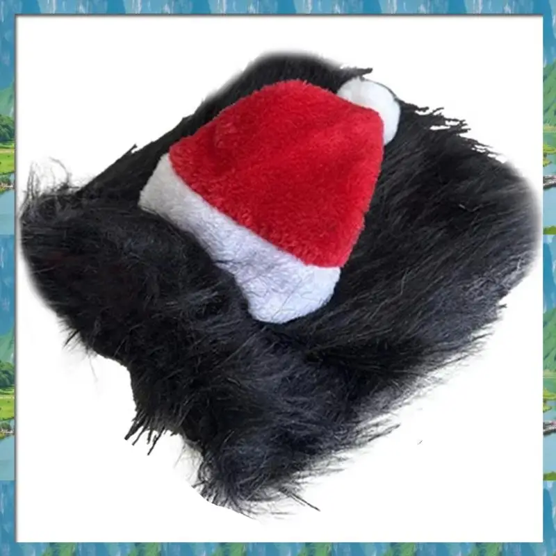 Cat Dog Christmas Santa Hat Pet Costume For Winter Days Night For Family Friends Youth Teens Girls Boys C Fast-