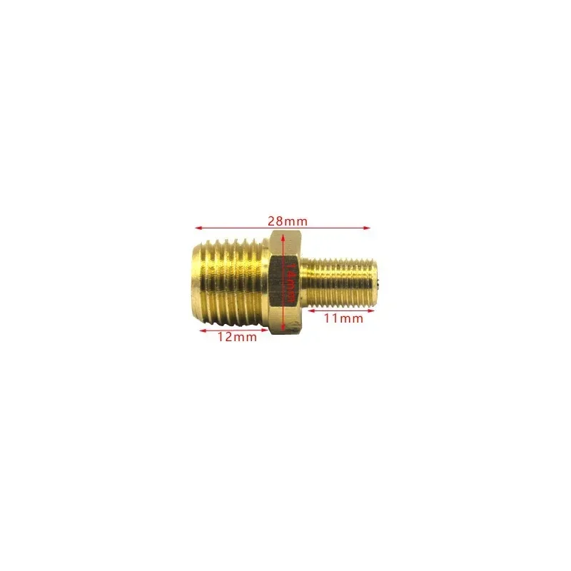 1/4 NPT 1/8 NPT M10 Luftkompressor Tanks Füllventil Korrosionsschutz Messing Schrader Ventil Automobil Reifen Ventilkern Reifen Coppe – Detail 6