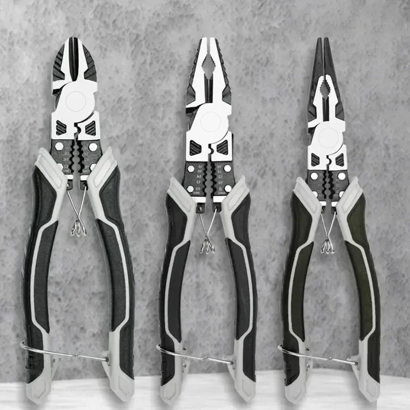 Vice pliers wire pliers multi-functional universal tiger Daquan electrician pointed nose