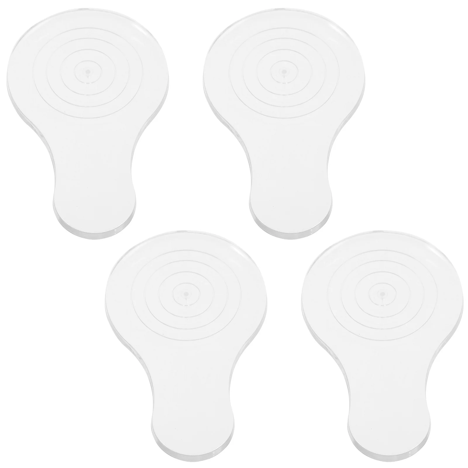 4 قطعة أدوات لف الورق البلاستيك دليل المتداول جهاز Diy بها بنفسك الحرفية بطاقات المعايدة الزفاف الديكور المحمولة قابلة لإعادة الاستخدام