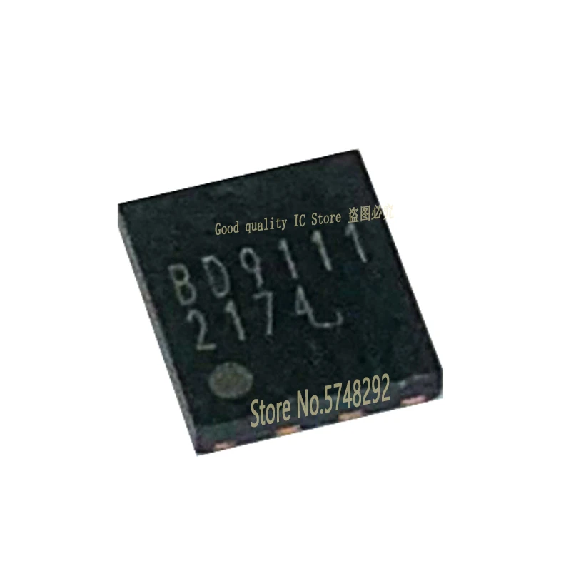 1PCS/lot  BD9111 BD9111NV  BD9111NV-E2 SON8 QFN     100% new imported original   IC Chips fast delivery