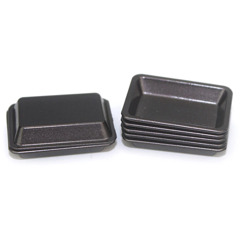 

Миниатюрные аксессуары для кукольного домика, миниатюрный противень для кукольного домика с металлической пластиной, украшение для кукольного домика, 1/12