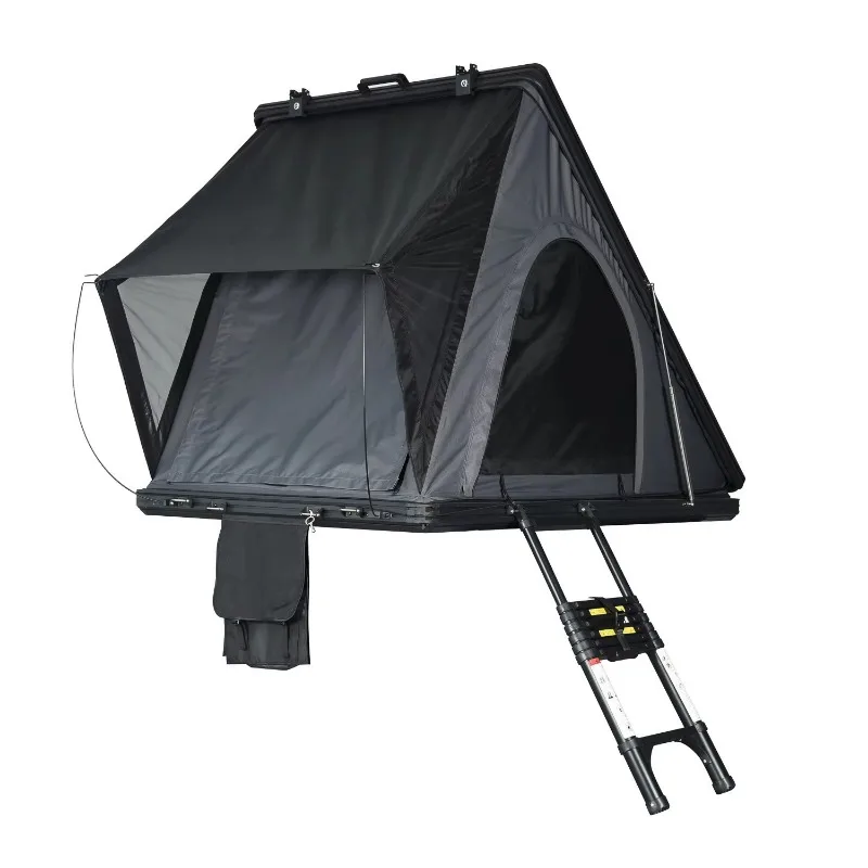 Aluminum Alloy Hard Top Folding Roof Tent, Automatically Unfolds and Is Easy to Install, Large-capacity Roof Tent