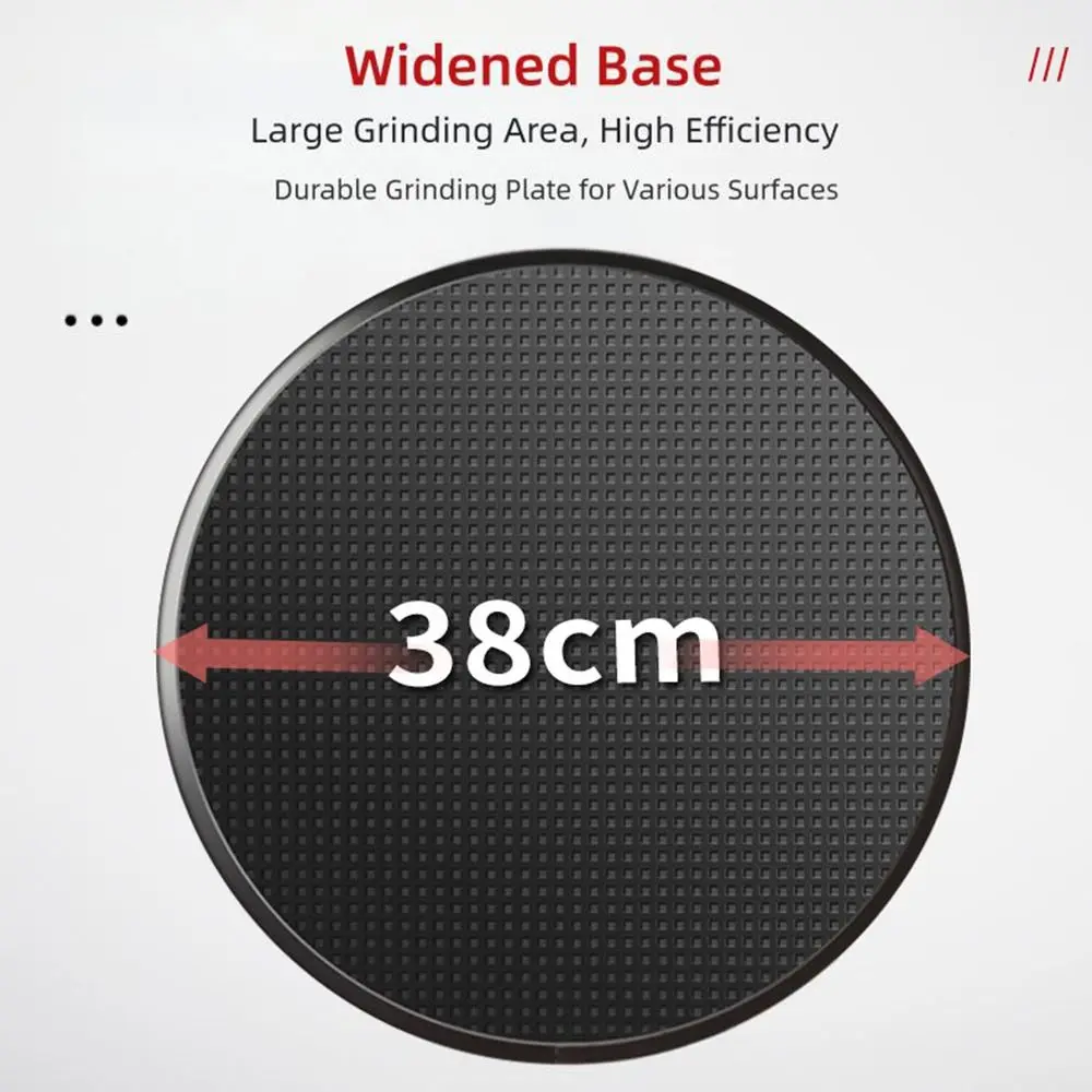 ABS Wall Grinding Disc Black White Thicken Widen Cement Trowel Plate Ultra Soft Floor Smoothing Sander Tool Smoothing Surface