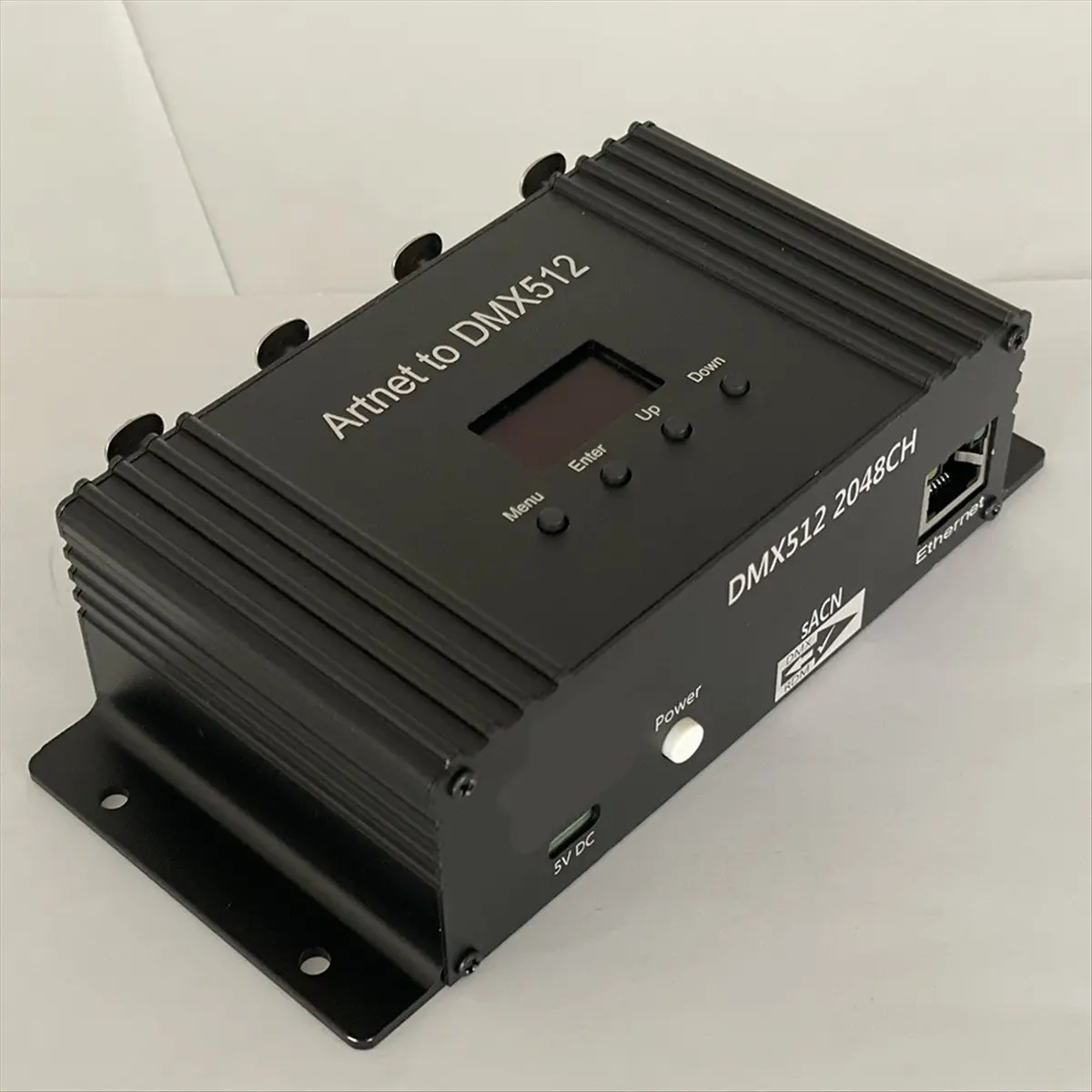 【~ New Y24A】ArtNet DMX512 Ethernet Lighting Controller Interface 4 Universe 2048CH LONGYING