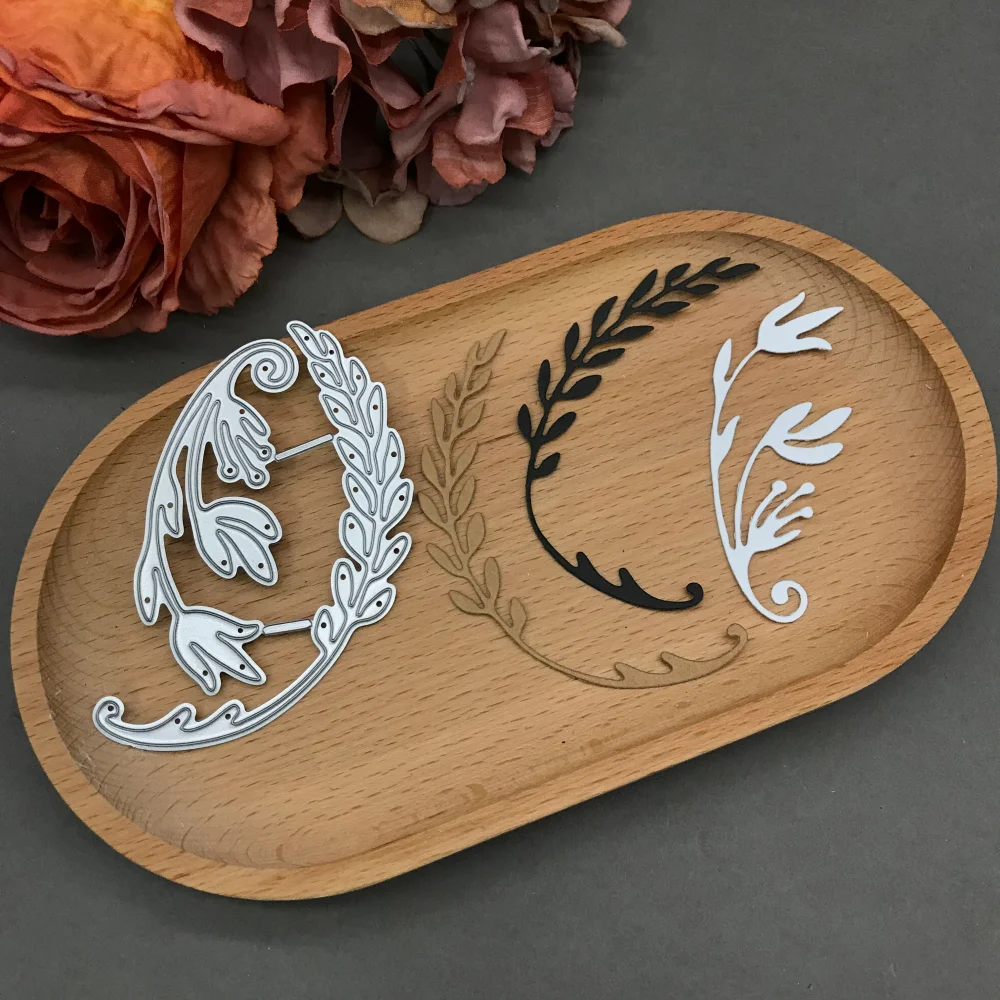 

Leaf decoration Metal Cutting Dies Stencils For DIY Scrapbooking Decorative Embossing Handcraft Die CutsTemplate
