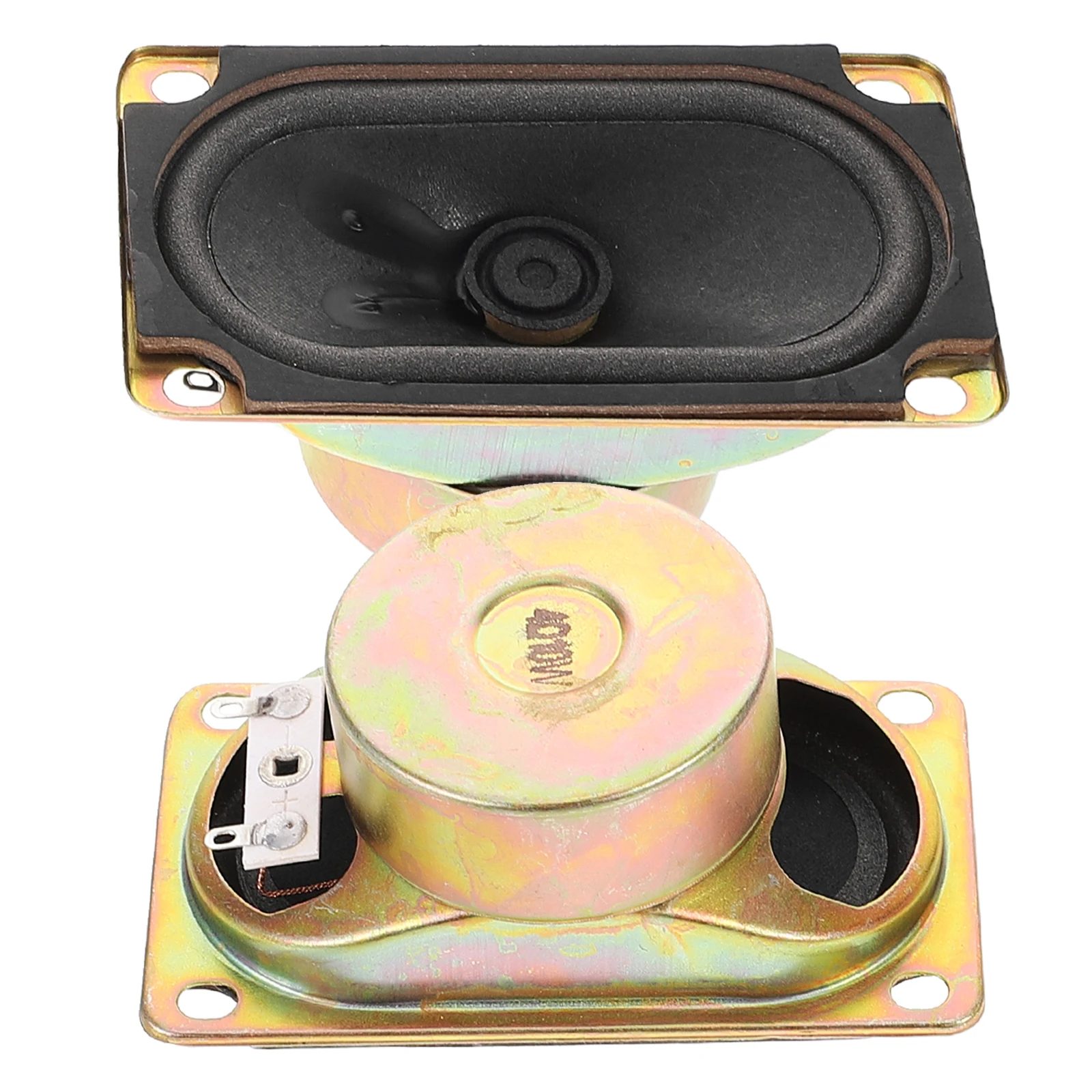 

2pcs LCD Speakers Loud Audio Parts Replacement Metal Speaker Accessories Driver Powerful Output Durability Sound System