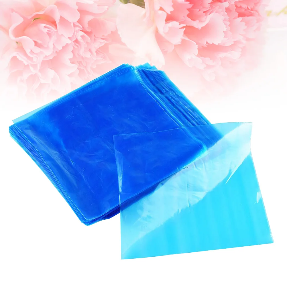 

200pcs Disposable Cover Bag Storage Pouches Accessories for Machine (Blue) Machine Bag Clip Bag Clip Cover