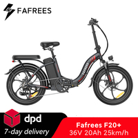 Fafrees F20+ Foldable Electric Bike 250W 36V 20Ah Removable Lithium Battery 20\