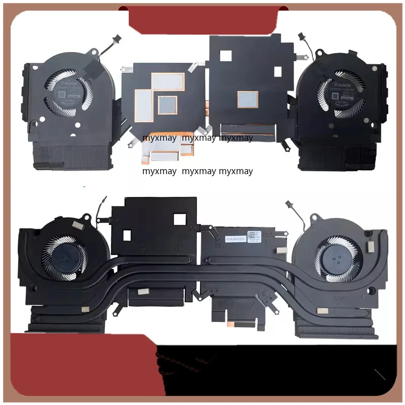 

New Genuine Laptop Cooler CPU GPU Cooling Fan With Heatsink For DELL G15 5520 5525 DP/N: 0Y5MJD 060XK7
