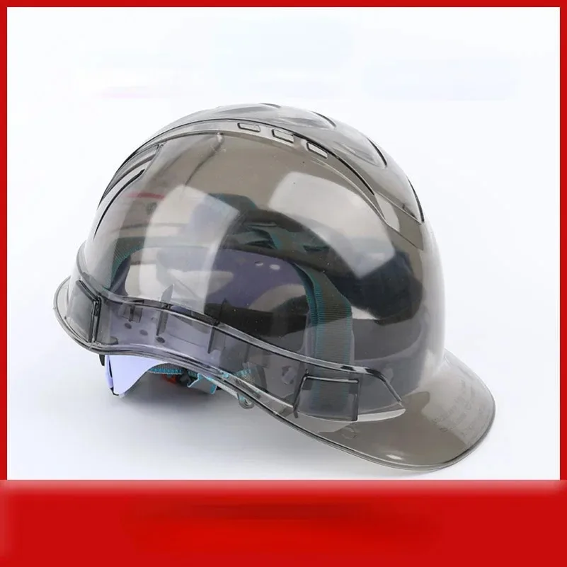 

Transparent Safety Helmet Construction Climbing Steeplejack Worker Protective Helmet Hard Hat Outdoor Workplace Safety Cap New
